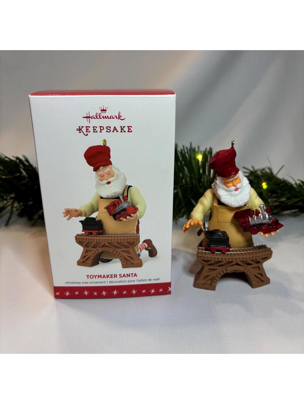 Toymaker Santa - Hallmark Keepsake Ornament - 17th in Series
